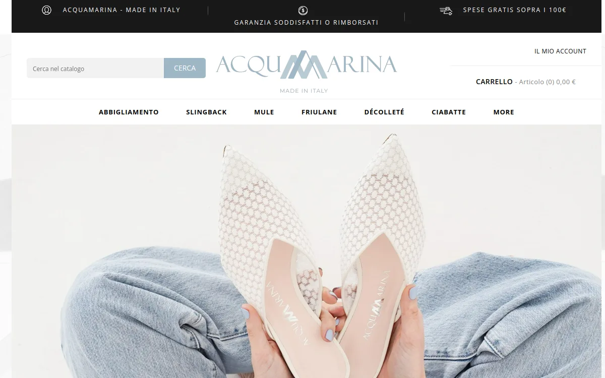 Anteprima del progetto Acquamarina Store